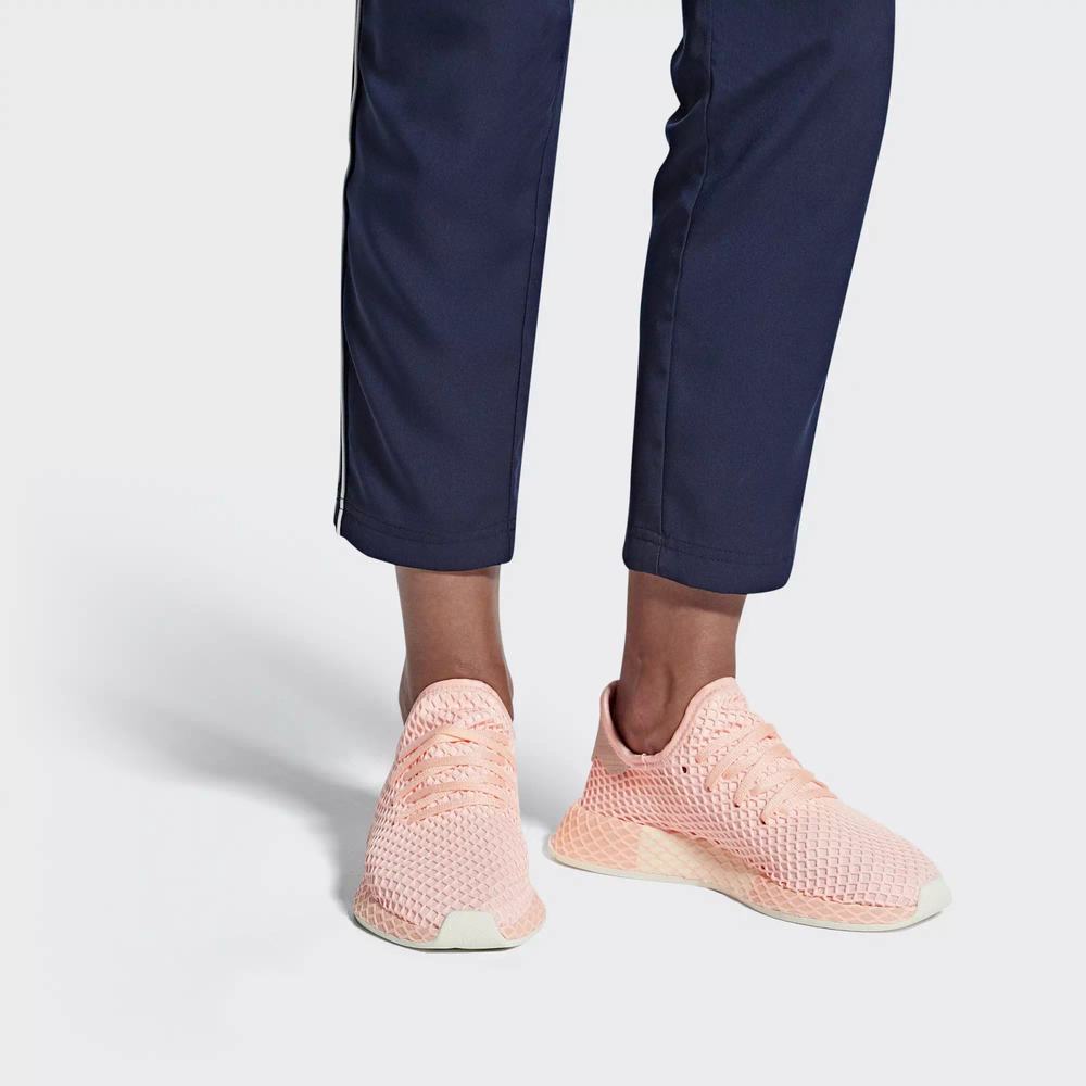 Adidas Deerupt Tenis Rosas Para Mujer (MX-68127)